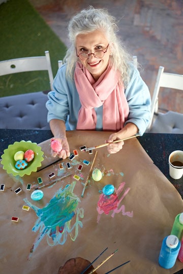 Craft Activity Ideas for Seniors & the Elderly
