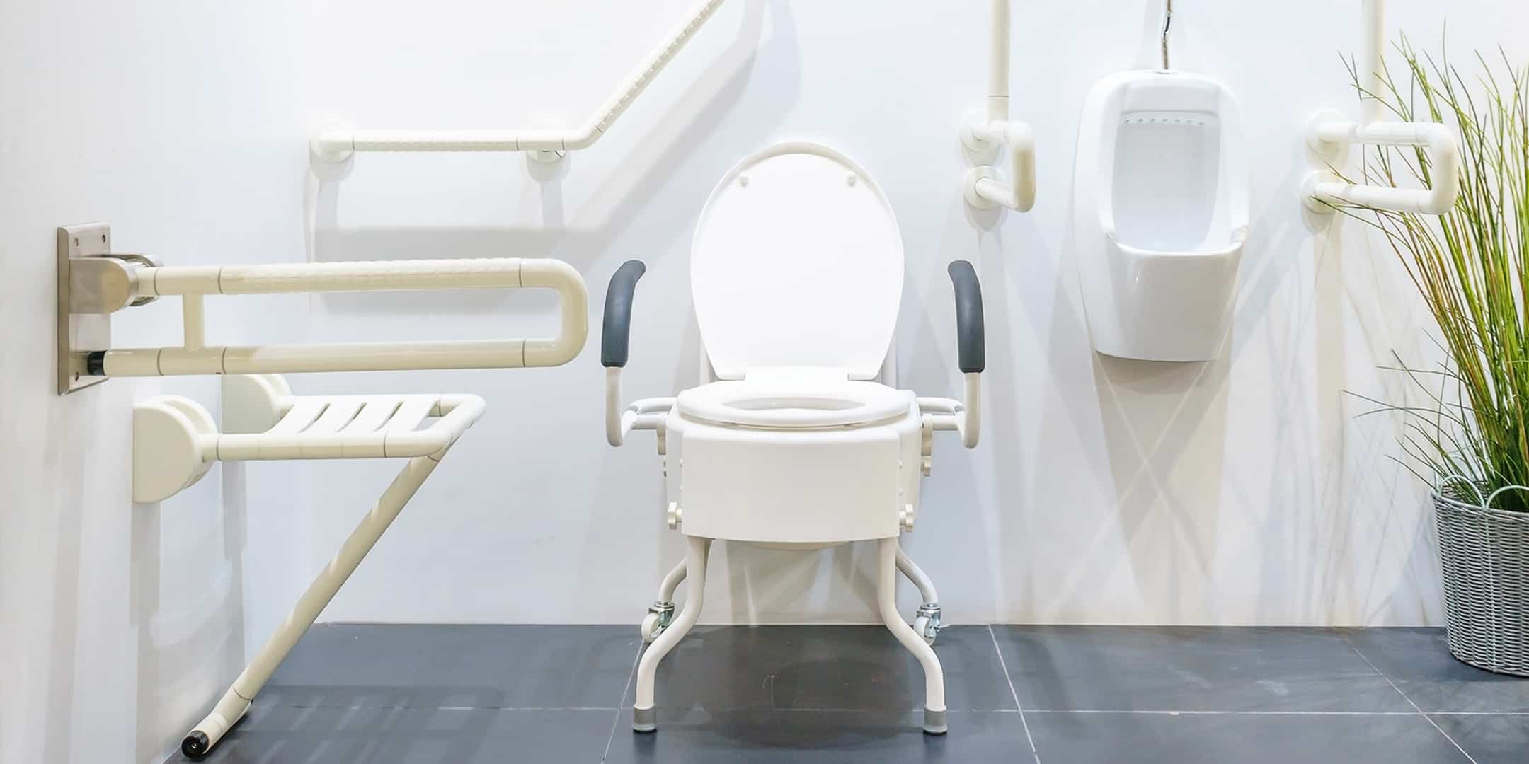 The Ultimate Padded Seat Raised Toilet Frame : Bathroom Aid with Multiple  Functions